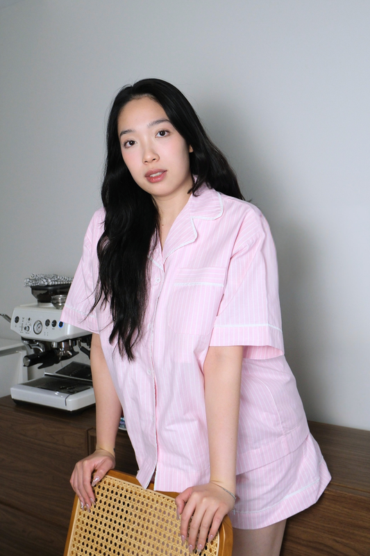 Bra Free Pyjamas (SoftForm Pads) - Short (Sakura)
