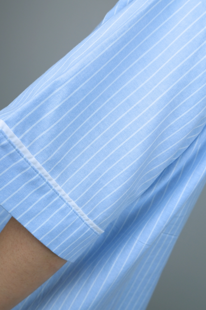Bra Free Pyjamas (SoftForm Pads) - Short (Sky)