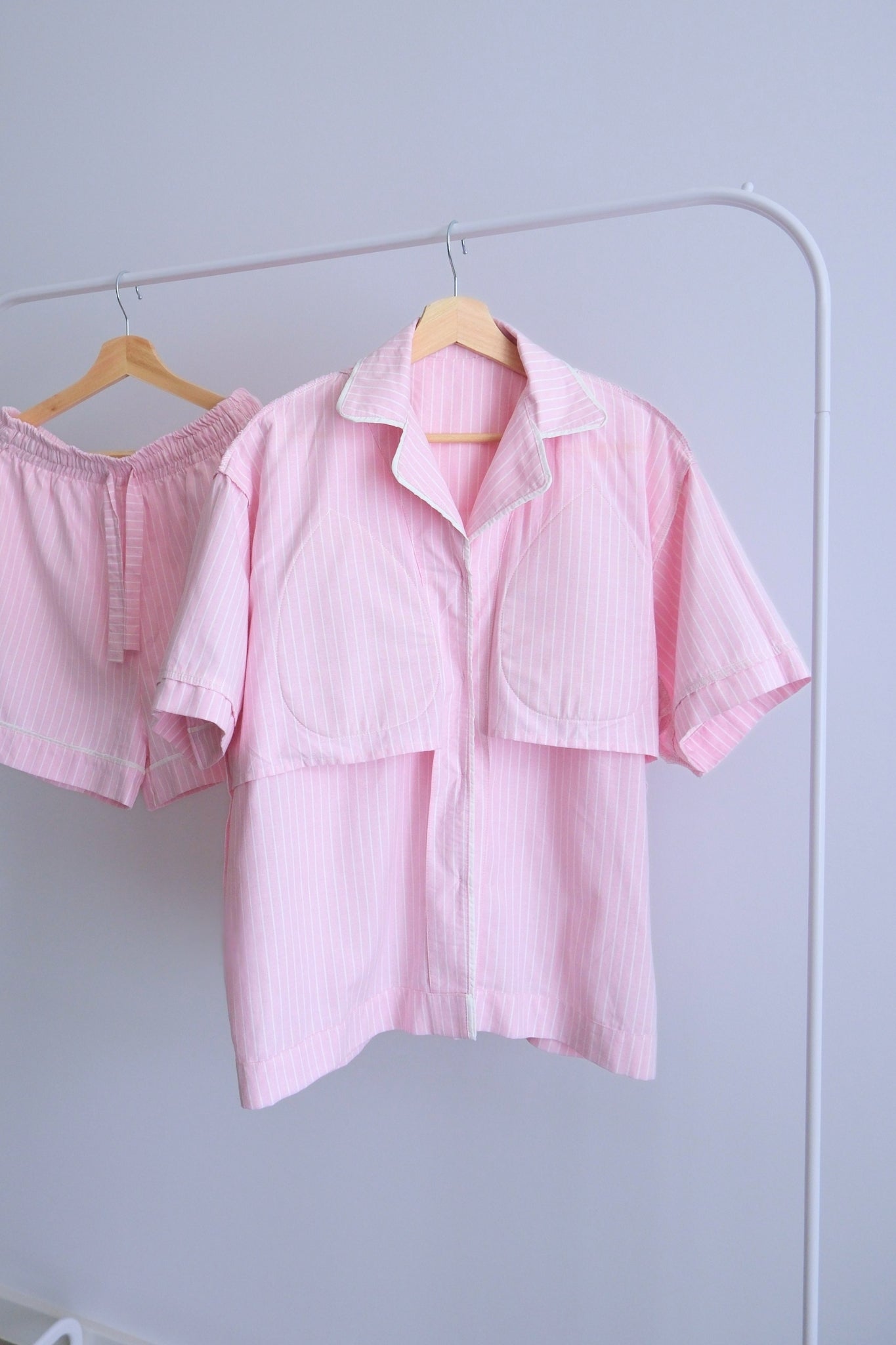 Bra Free Pyjamas (SoftForm Pads) - Short (Sakura)
