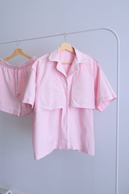 Bra Free Pyjamas (SoftForm Pads) - Short (Sakura)